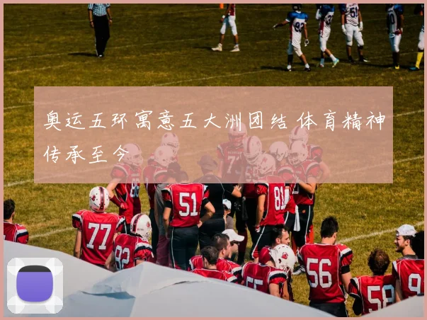 奥运五环寓意五大洲团结 体育精神传承至今